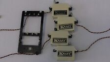 (Lot of 4) Vintage Kraft S-15 II RC Airplane Servos and tray for sale  Shipping to South Africa