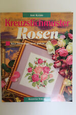 Kreuzstichmuster rosen zählvo gebraucht kaufen  Grafengehaig