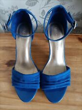 blue strappy sandals for sale  BURY ST. EDMUNDS