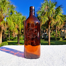 TUMBLED - 1910'S ANTIQUE AA WHISKEY BOTTLE!  4/5TH QUART.  NICE EMBOSSED LOGO! for sale  Shipping to South Africa