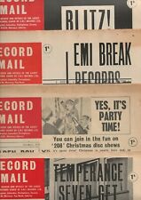 Usado, RECORD MAIL - POP MUSIC NEWSPAPER - 4 ISSUES from 1959 - 1962 segunda mano  Embacar hacia Argentina