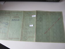 Historic document 1963 for sale  CHICHESTER