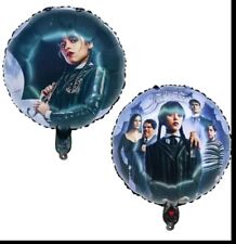 2 x 18" Adams Family Foil Balloons Wednesday Kids Birthday Party Decorations for sale  Shipping to South Africa