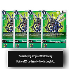 Kabuterimon - Uncommon - EX1-035 U - Digimon TCG Playset - Green for sale  Shipping to South Africa