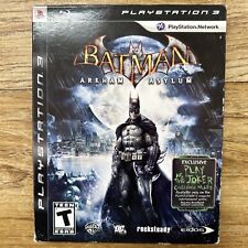 Batman Arkham Asylum Collector's Edition PS3 PlayStation 3 2 Disc Game for sale  Shipping to South Africa