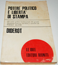Diderot potere politico usato  Aprilia