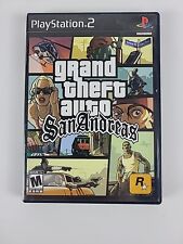Grand Theft Auto: San Andreas (Sony PlayStation 2, 2004) sem manual ou mapa na caixa  comprar usado  Enviando para Brazil