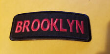 Brooklyn embroidered patch for sale  Farmington