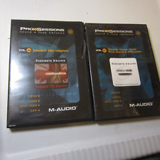 Batería discreta M-AUDIO Pro Sessions Vol 1 Y 39 RARA ENVÍO GRATUITO segunda mano  Embacar hacia Argentina