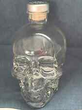 Garrafa Crystal Head Vodka Skull (vazia) 750 ml com rolha original comprar usado  Enviando para Brazil