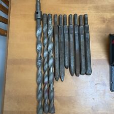 vintage Kango Jack Hammer Bits And Drills Made In England for sale  Shipping to South Africa