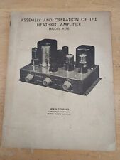 Vintage heathkit manual for sale  Suffolk