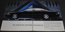 Anuncio impreso Chevrolet Impala Chevy 1994 coche negro SS LT1 motor conducción arte segunda mano  Embacar hacia Argentina