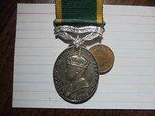Efficiency medal geovi for sale  GLASGOW