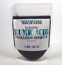 Usado, 1 onza de polvo de ácido húmico soluble - humatos de potasio - fertilizante natural de humus segunda mano  Embacar hacia Argentina