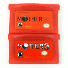 Käytetty, Mother 3 (Earthbound 2) and Mother 1+2 ENGLISH GBA Gameboy Advance Cartridges myynnissä  Leverans till Finland