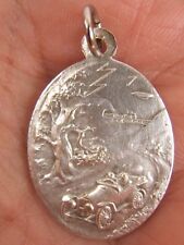 ancienne médaille pendentif Saint Christophe patron des voyageurs auto  d'occasion  France