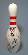 Used, AMF Plastic Coated $150,000 Gold Cup Autographed Signed  Bowling Pin for sale  Shipping to South Africa