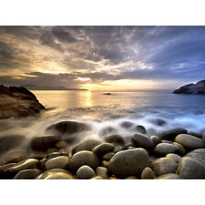 Sunset rocky seaside for sale  EDINBURGH