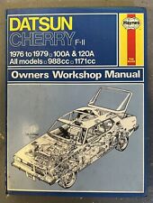 Datsun cherry workshop for sale  Shipping to Ireland