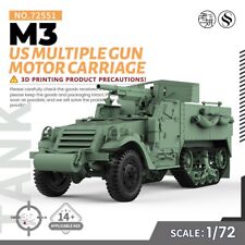 SSMODEL SS72551 1/72 kit modelo militar EUA M3 transporte a motor de várias armas comprar usado  Enviando para Brazil