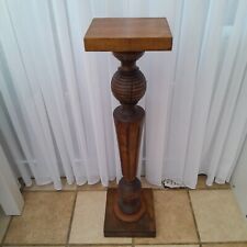 Antique mahogany pillar for sale  HAVANT