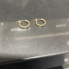 Gold hoop earrings for sale  Alameda