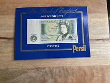 Persil bank england for sale  NORTHALLERTON