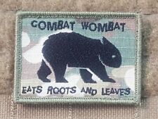 Parche moral multicámara Gelsoft Combat del ejército australiano de combate Wombat    segunda mano  Embacar hacia Argentina