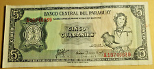 1952 paraguay guaranies for sale  Shipping to Ireland