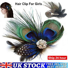 Peacock feather fascinator for sale  UK