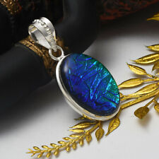 Used, Australian Triplet Opal Gemstone 925 Sterling Silver Handmade Pendant for sale  Shipping to South Africa