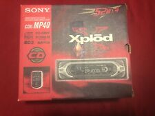 Sony cdx mp40 for sale  Austin