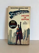 Superman: Last Son of Krypton de Elliot S. Maggin - 1978 libro de bolsillo segunda mano  Embacar hacia Argentina