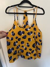 Topshop blue yellow for sale  PETERBOROUGH