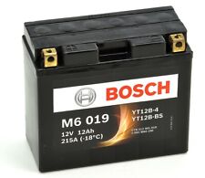 Bosch M6019 Batterie moto YT12B-4 / YT12B-BS - 12V AGM 12A/h-215A d'occasion  Rochecorbon