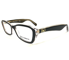 Monturas de gafas Dolce & Gabbana DG3168 2737 negro oro transparente 53-16-135, usado segunda mano  Embacar hacia Argentina