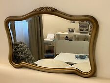 EARLY 1900s FRENCH PROVENZAL BEVELED GLASS MIRROR MIRROR 30 by 20 inches for sale  Shipping to South Africa