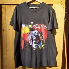 Vintage 1990 Alice in Chains Facelift Tour Dupla Face GG Costurado Único , usado comprar usado  Enviando para Brazil