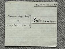 1831 indentured deed for sale  BEDFORD