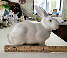 Vintage Life-size Ceramic Rabbit Statue for Home Garden or Patio , used for sale  Shipping to South Africa
