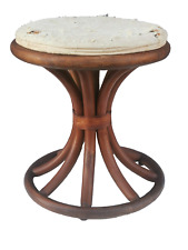 Tabouret vintage bambou d'occasion  Saint-Genix-sur-Guiers