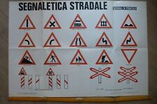 Poster segnaletica stradale usato  Faenza