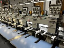 12 head embroidery machine for sale  Sergeant Bluff