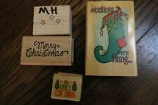Christmas rubber stamps for sale  Omaha