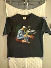 Camiseta Negra Vintage Alan Jackson Tennessee River Doble Cara Puntada Única XL segunda mano  Embacar hacia Argentina