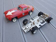 VINTAGE Tamiya RC MODELLO MERCEDES 300 SL Gullwing + Chassis Incl MOTORE 1:12 1989, usato usato  Spedire a Italy