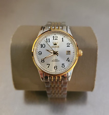 Relógio automático feminino Olevs vintage 21 joias tom prata e ouro 5,75 pol comprar usado  Enviando para Brazil