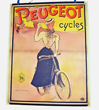 Cycles peugeot affiche d'occasion  Les Rosiers-sur-Loire