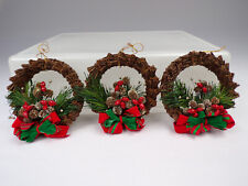 Vintage straw wreath for sale  Hernando